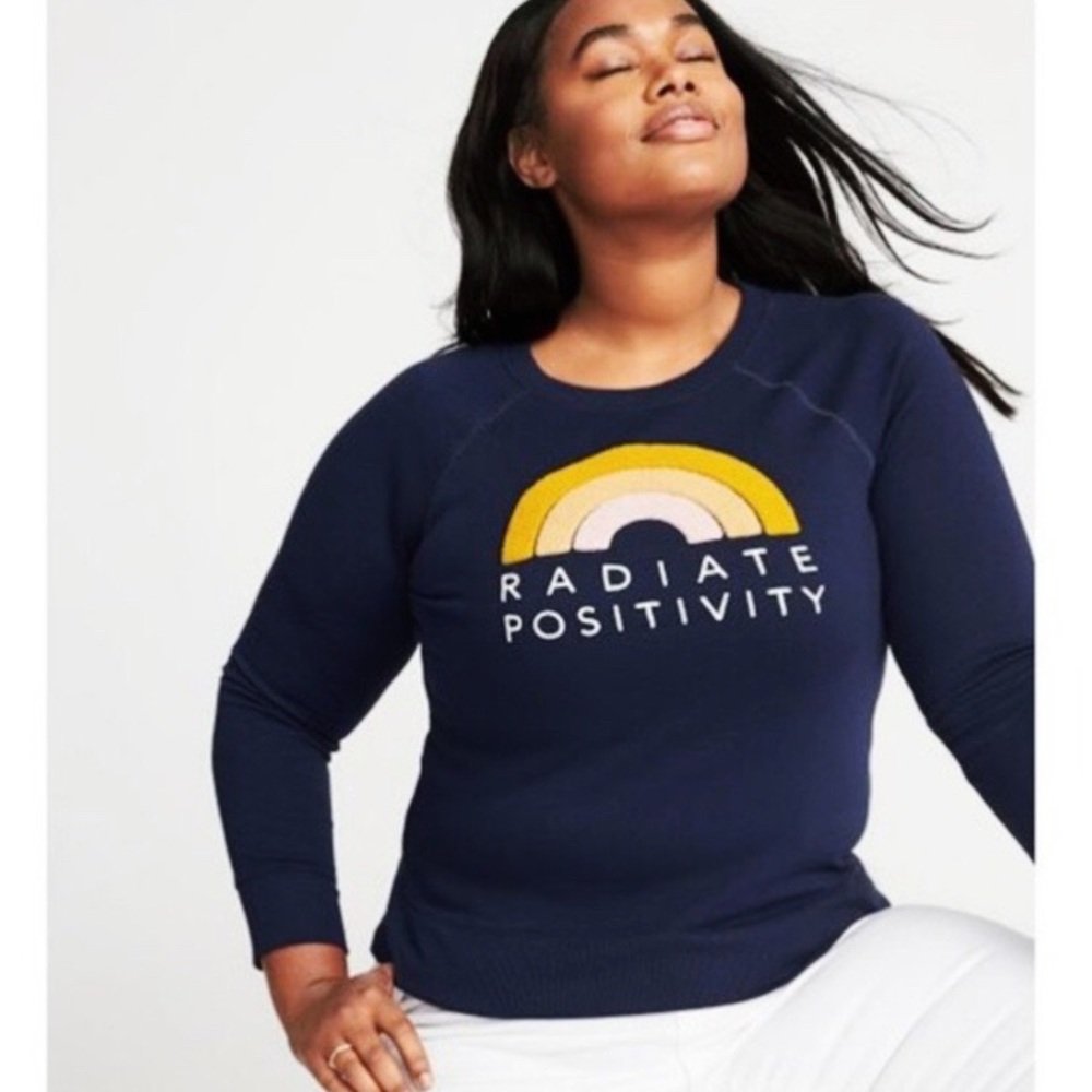 Radiate Positivity lightweight pullover